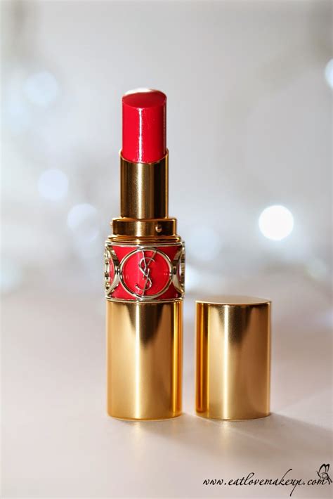 ysl rouge volupte shine 28 rose intime